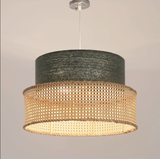 Boho Rattan Pendant Lamp can5 - Image 2