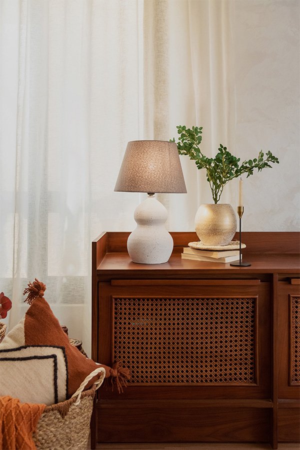 Double Ball Table Lamp