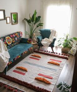 HOLI red rug