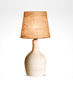 Tower Table Lamp Jute Cap