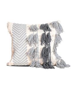 Cyan Wavy Cushion Cover